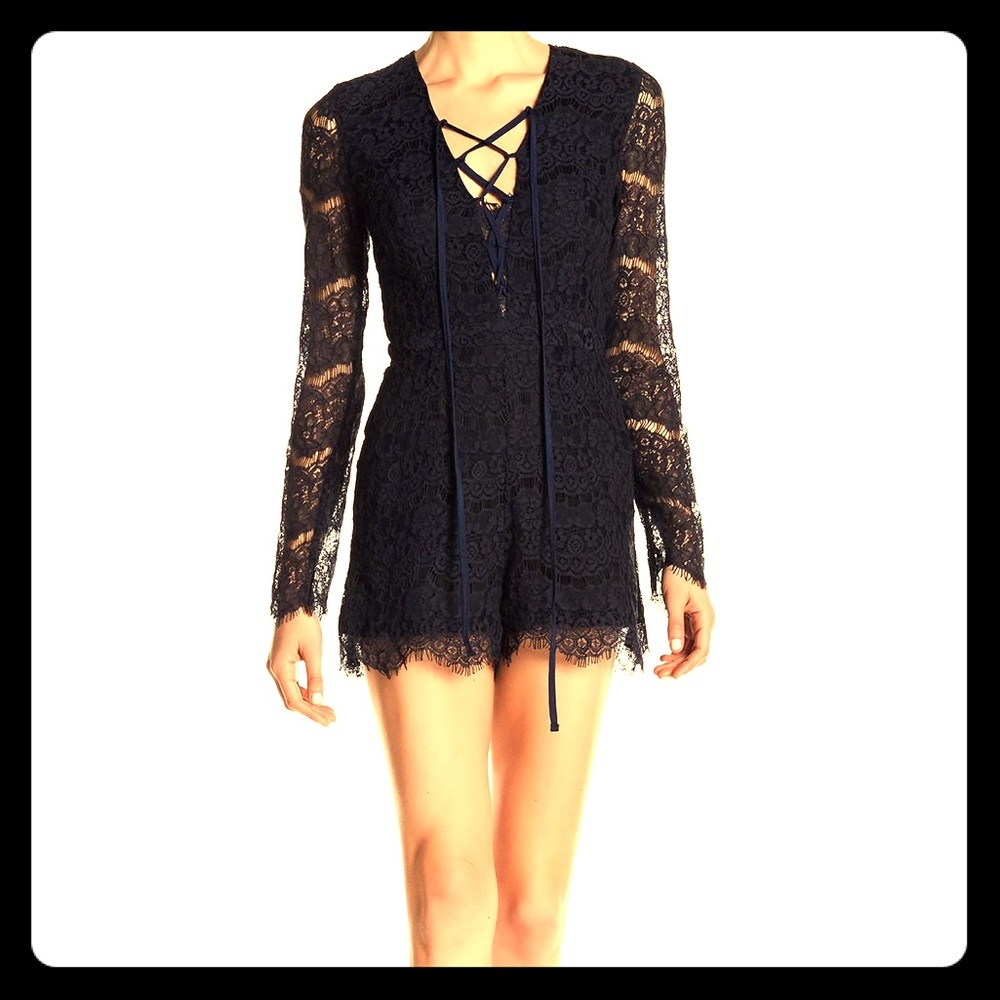 Romeo + Juliet Couture Lace Romper